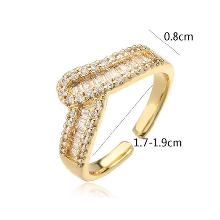 خاتم زركون مميز من الساتلنس ستيل