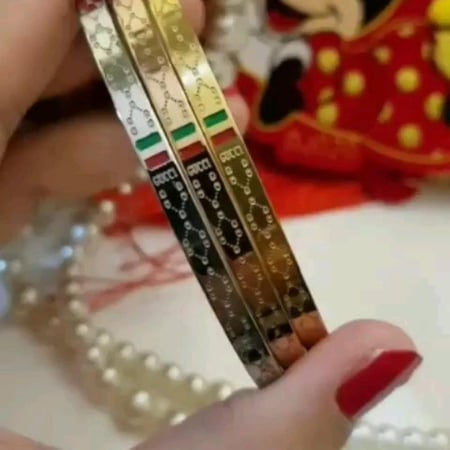 اساورملونة مطليه