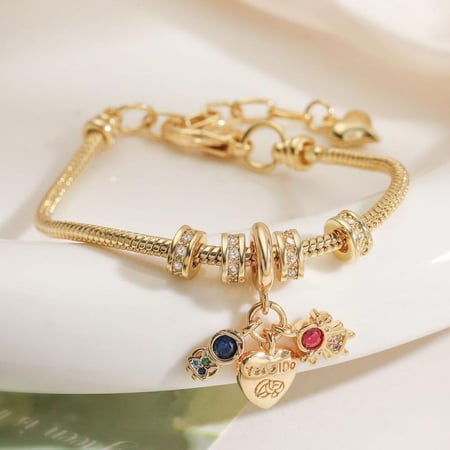 اسوارة دناديش مرصعة بالزركون الاصلي الفاخر