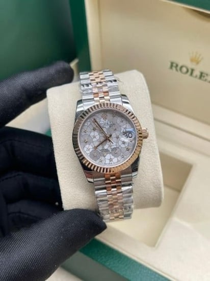 ساعه رولكس تماتيك نسائيه