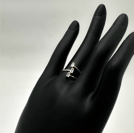 خاتم ذهب عيار 18 زيركون