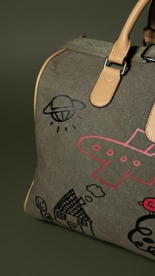 GRAFFITI DUFFLE BAG OLV