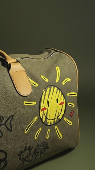 GRAFFITI DUFFLE BAG OLV