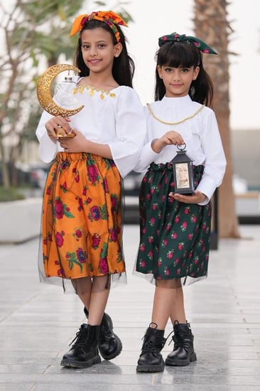 طقم رمضاني نسائي وبناتي متجر فرح