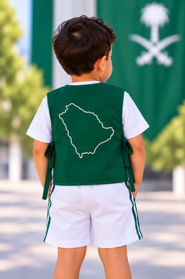 صديرية ولادي اليوم الوطني السعودي-متجر فرح