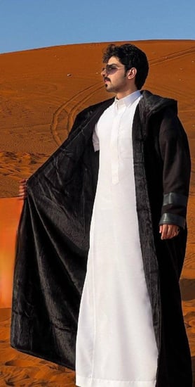 فروات شتوية رجالية لون أسود متجر فرح