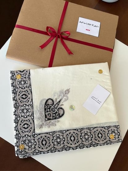 شال كشميري رجالي فخم جديد متجر فرح