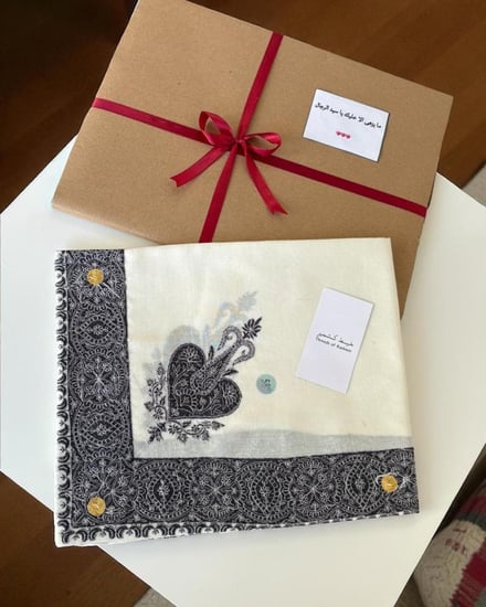 شال كشميري رجالي فخم جديد متجر فرح