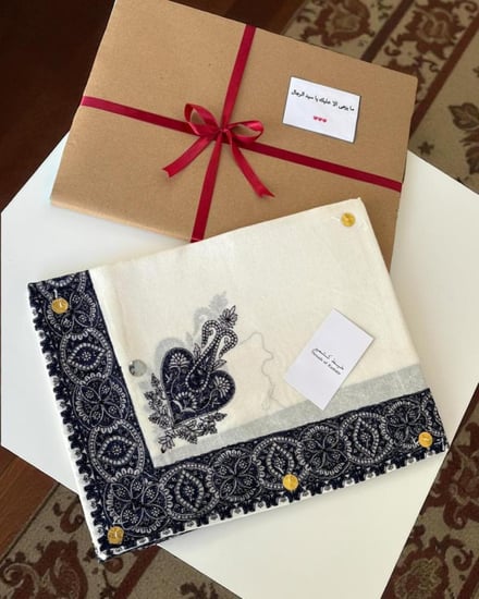 شال كشميري رجالي فخم جديد متجر فرح