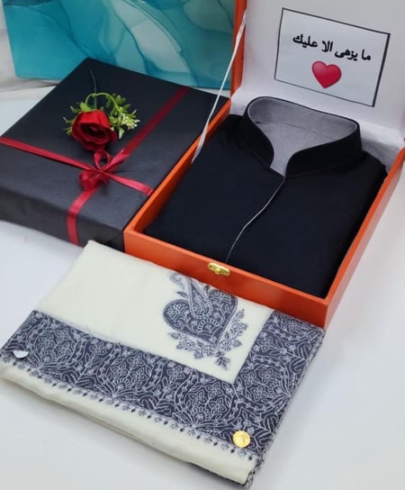 شال كشميري رجالي شتوي-متجر فرح