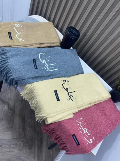 سكارف شتوي رجالي ونسائي من متجر فرح