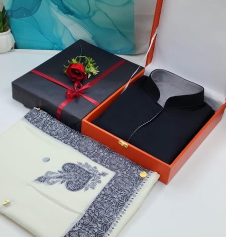 شال كشميري رجالي شتوي-متجر فرح