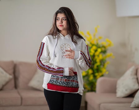 هودي يوم التأسيس أسود-متجر فرح