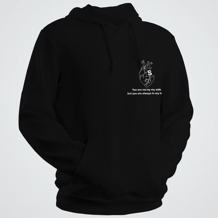 بلوفرات بتصميم قلب مع حرف مع عباره-متجر فرح