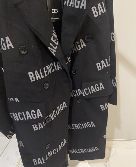 طقم بالطو بلنسياقا -Balenciaga