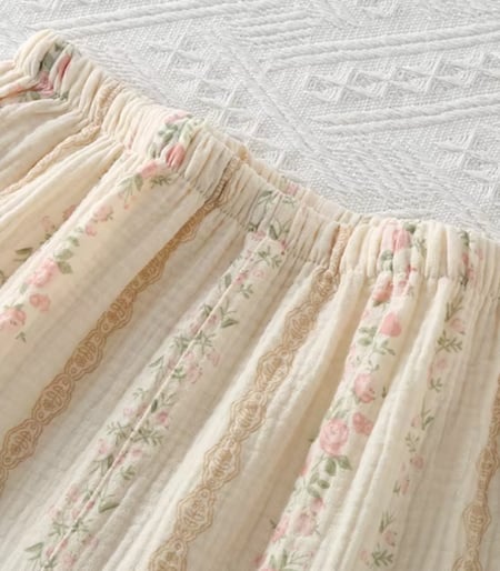 بجامة قطنية ريفية - 3 قطع