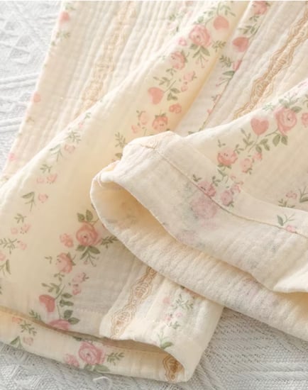 بجامة قطنية ريفية - 3 قطع