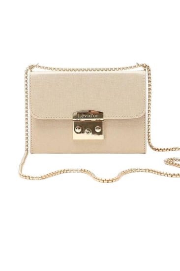 حقيبة كتف من ليفيدور - ذهبي فاتح