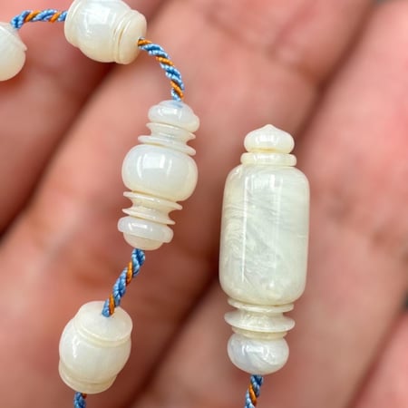 سبحة من افياش امريكية صب قديم تمليكة طقم عربي فاخر