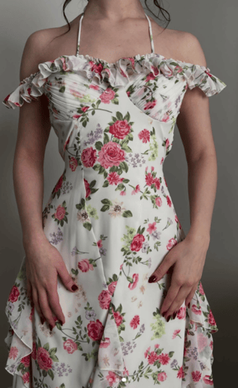 فستان فلورانس الناعم