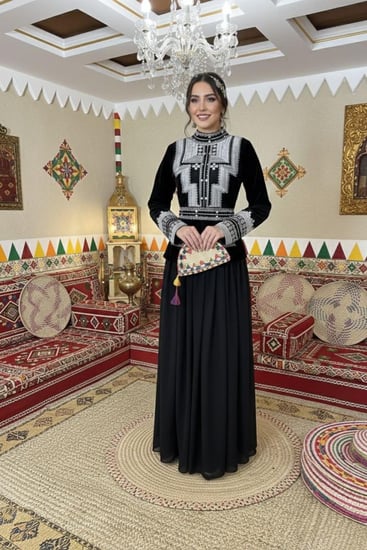 جلابية شيخة 3 ألوان