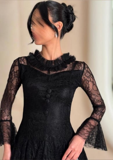 فستان دانتيل فخم 7 ألوان