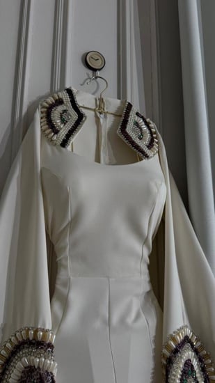 فستان بيج تطريز لولو