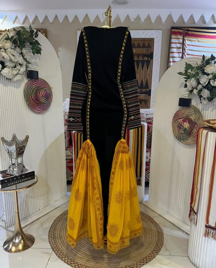 جلابية نوره لونين