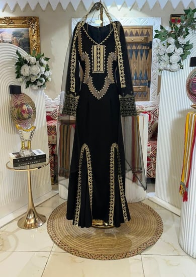 جلابية للتاسيس مع طرحة