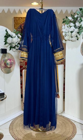 جلابية أصايل المطرزة 3 ألوان