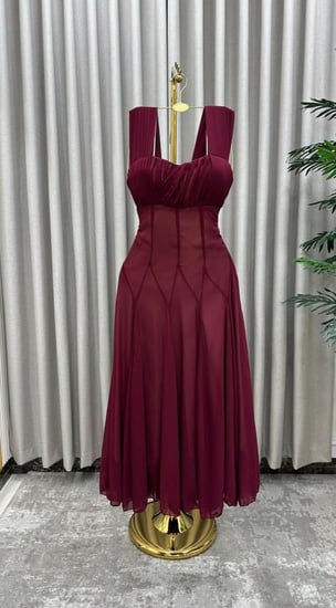 فستان راقي 3 ألوان | من سكر