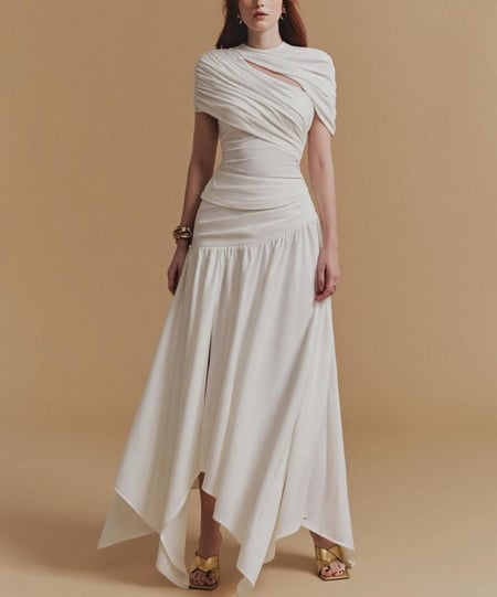 فستان ناعم تفته