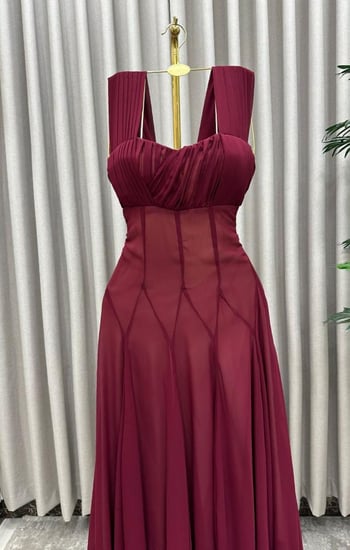 فستان راقي 3 ألوان | من سكر