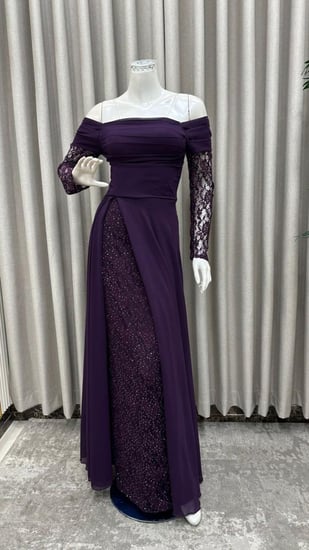 فستان دانتيل ناعم 3 ألوان