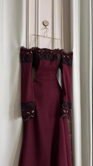 فستان العيد لونين فخم