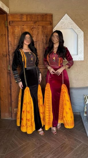 جلابية نوره لونين