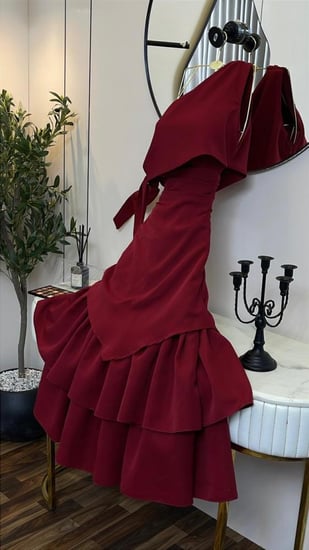 فستان باربي قصير 3 ألوان