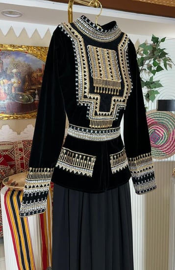 جلابية ميان لونين