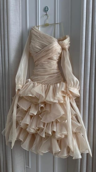 فستان سحاب الأورجانزا