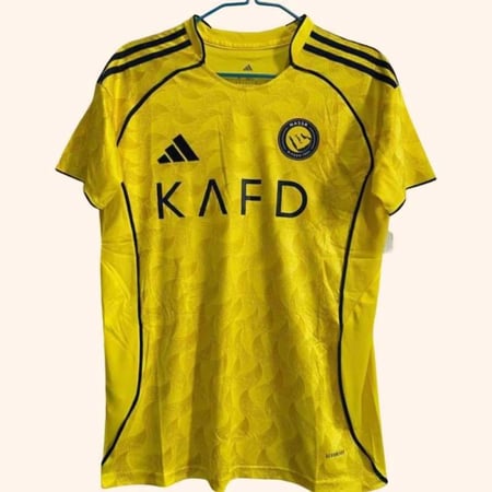 تيشيرت النصر الجديد اصفر جامبو سوبر 2026