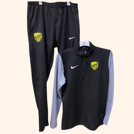 طقم تمارين الاتحاد اسود طويل 2026