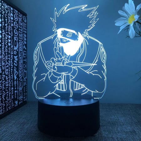 مصباح ثلاثي الأبعاد LED أنيمي ناروتو