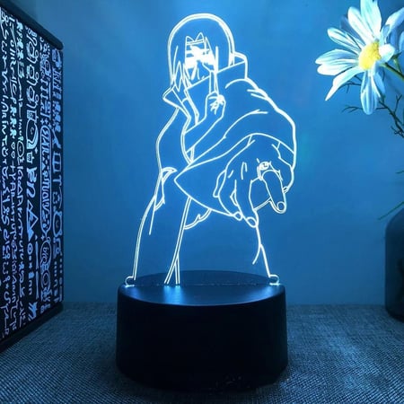 مصباح ثلاثي الأبعاد LED أنيمي ناروتو