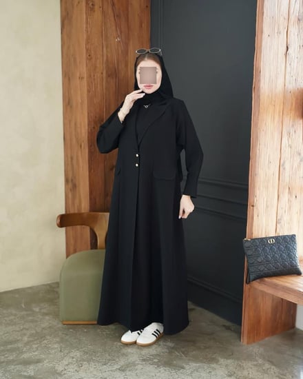 عبايه بليزر راقية تصميم جديد