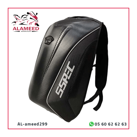 شنطة ظهر بتصميم عصري للدراجات النارية
