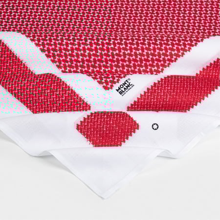 شماغ مونت بلانك أحمرغامق شبابي الأكثر مبيعا اصدار حديث