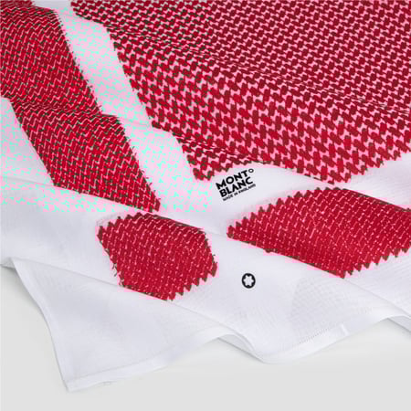 شماغ مونت بلانك أحمرغامق شبابي الأكثر مبيعا اصدار حديث