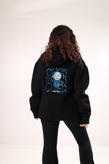 Black hoodie