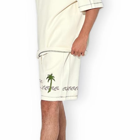 Beige(t-shirt,short)