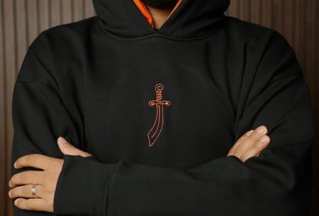 HOODIE .BLACK